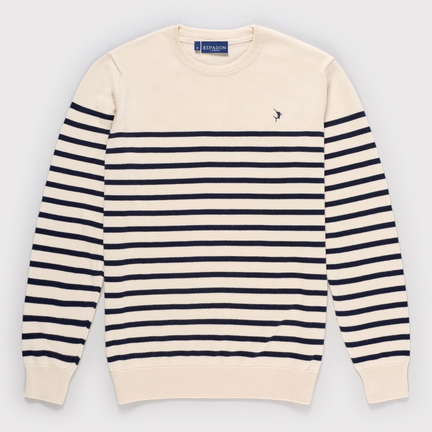 Breton Stripe Jumper - Ecru