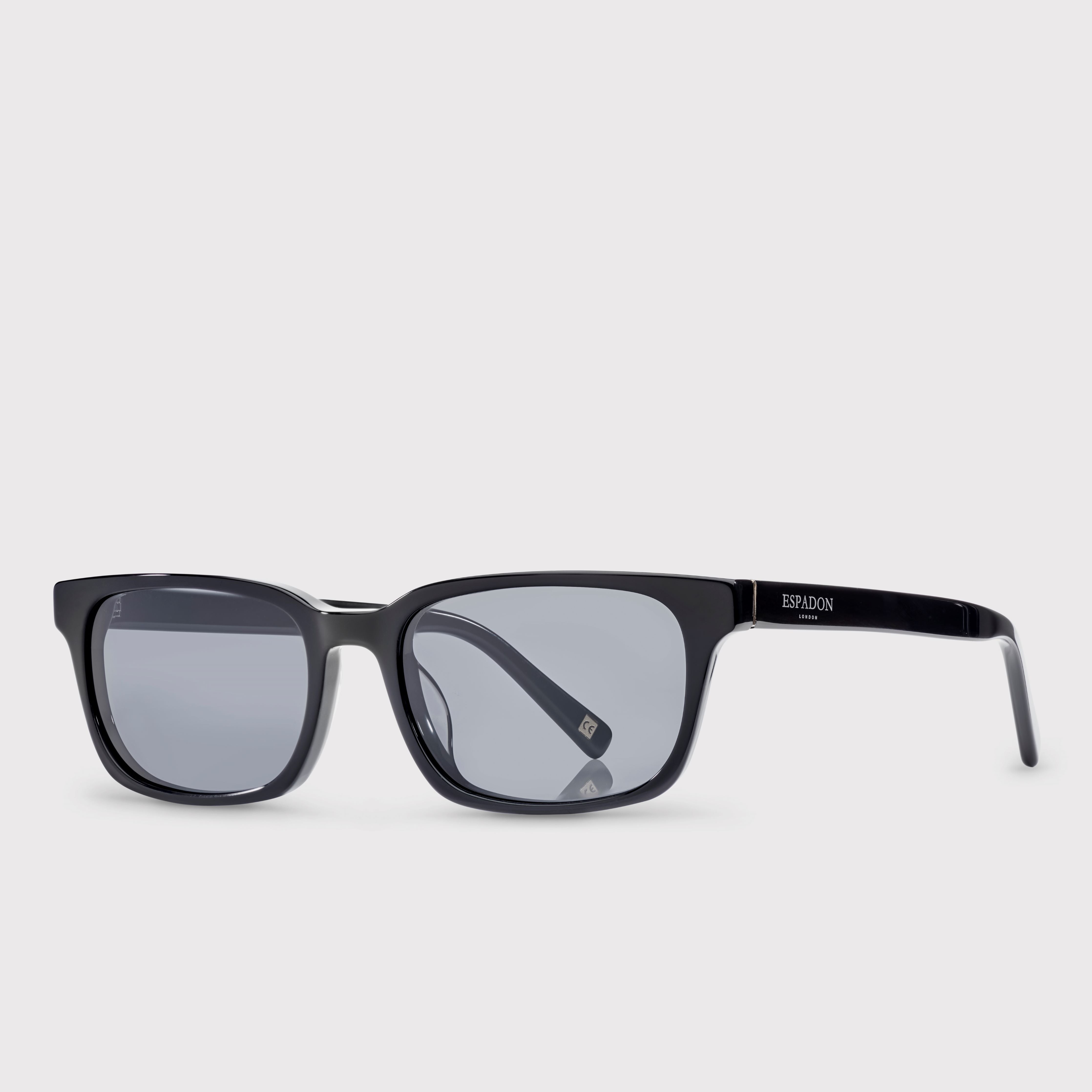 Black Oval Sunglasses