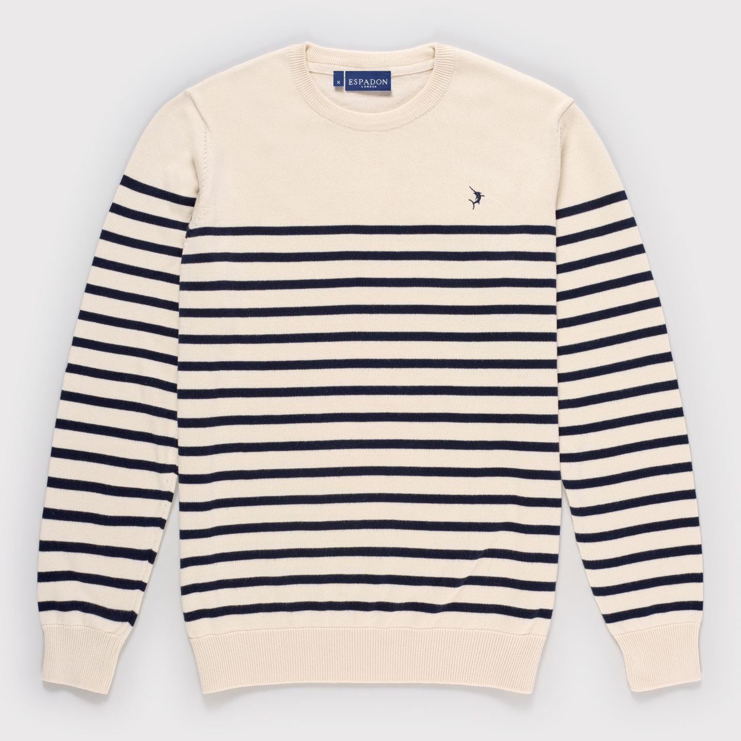 Breton Stripe Jumper - Ecru