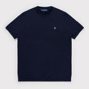 Cotton Knit T-Shirt - Navy