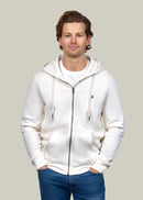 Full Zip Hoodie - Cream