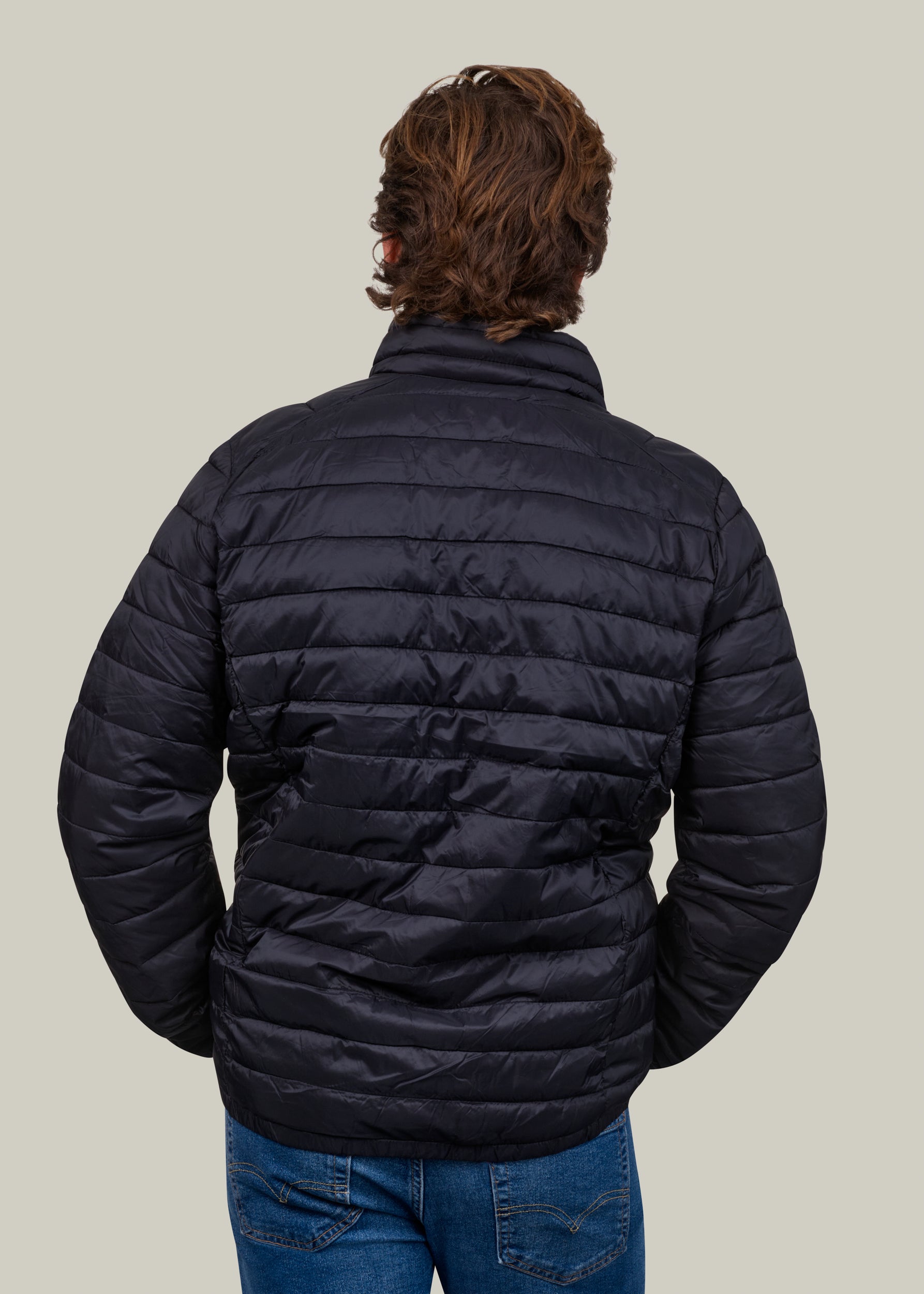 Lightweight Padded Jacket - Black