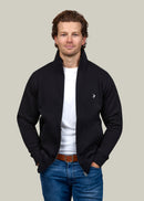 Full Zip Jumper -Black