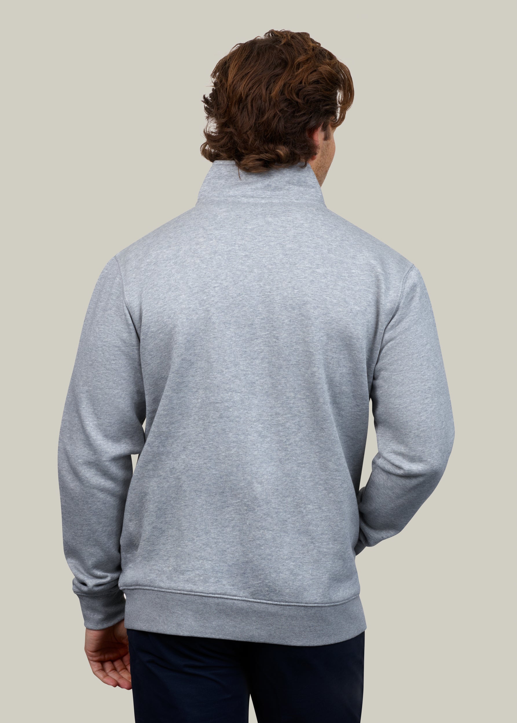 Full Zip Jumper -Grey