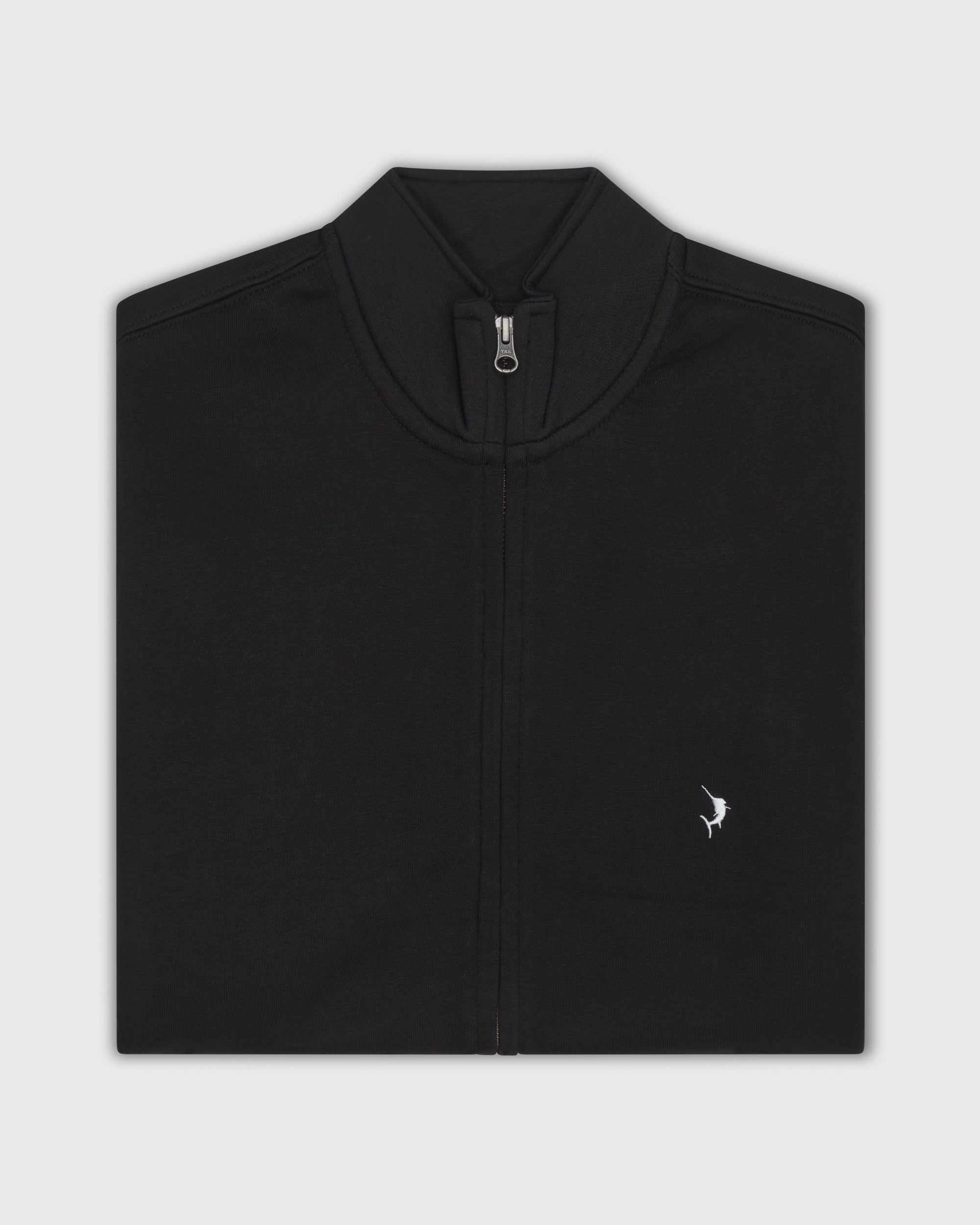 Full Zip Jumper -Black