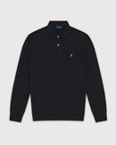 Classic Long Sleeve Polo - Black
