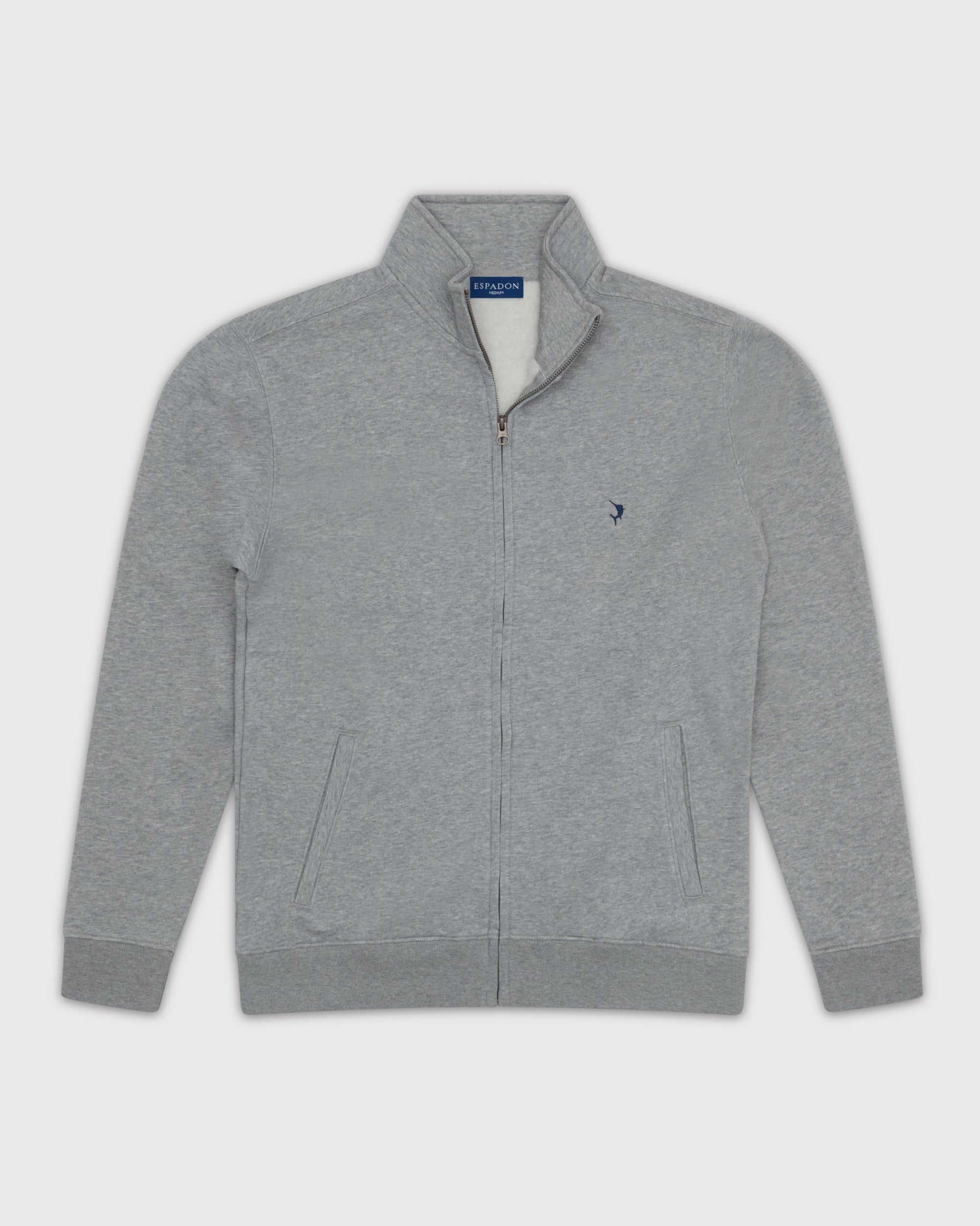 Full Zip Jumper -Grey