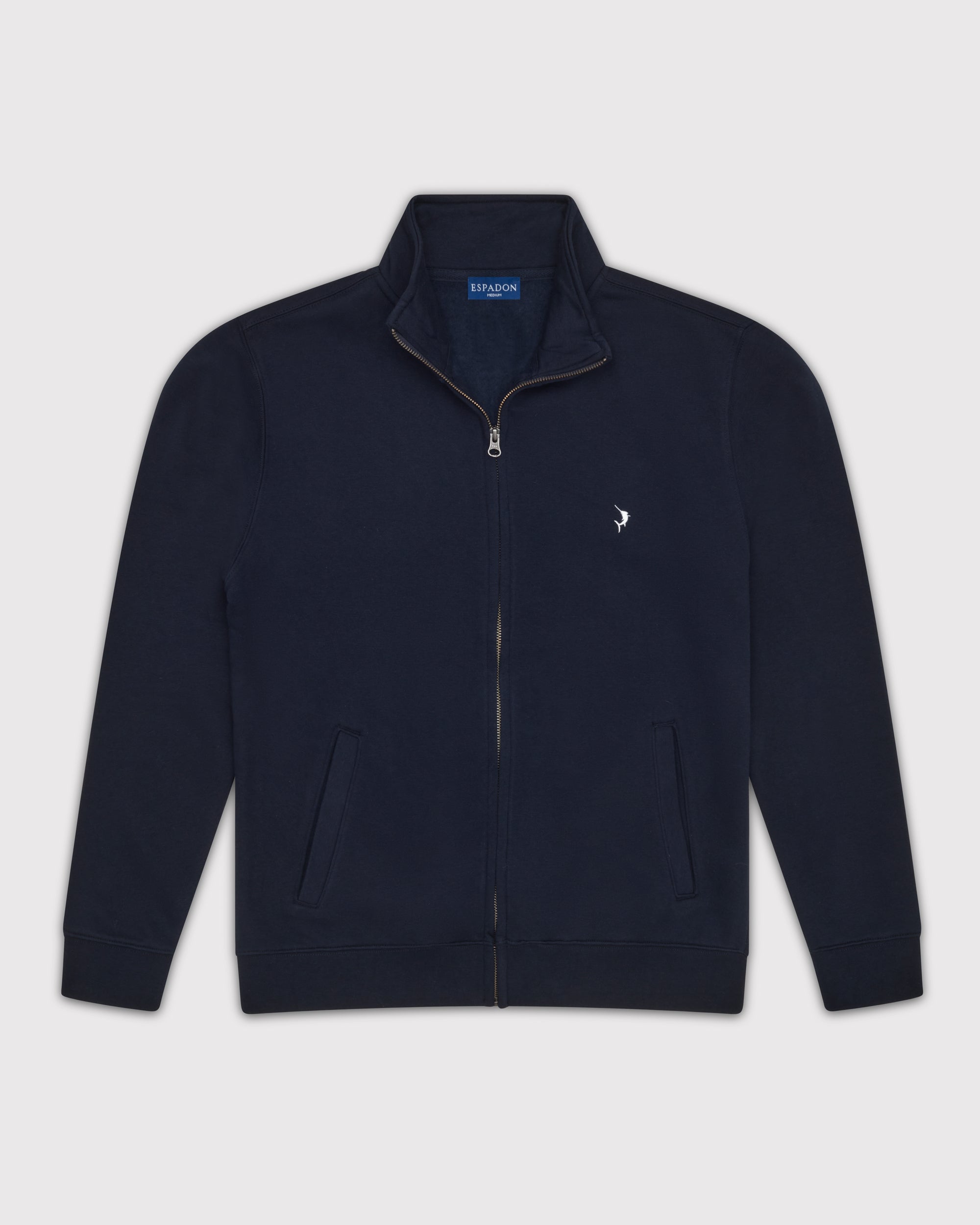 Full Zip Jumper - Navy