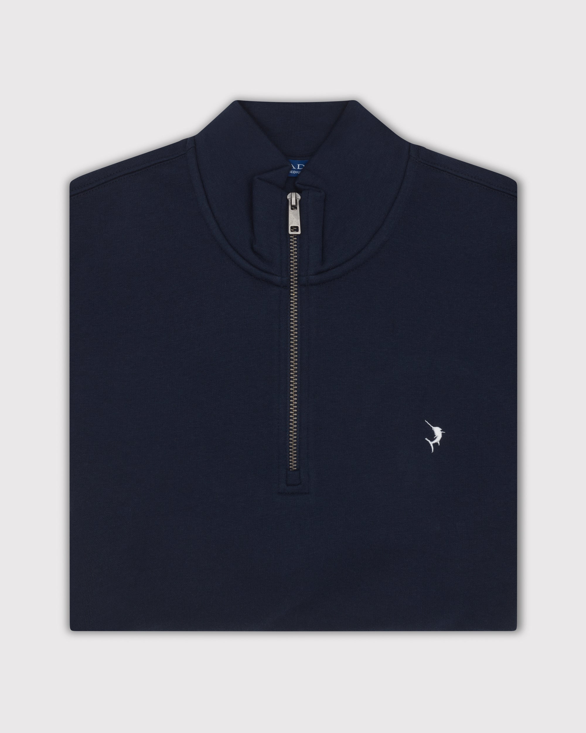 Quarter Zip Jumper - Navy