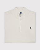Quarter Zip Jumper - Ecru