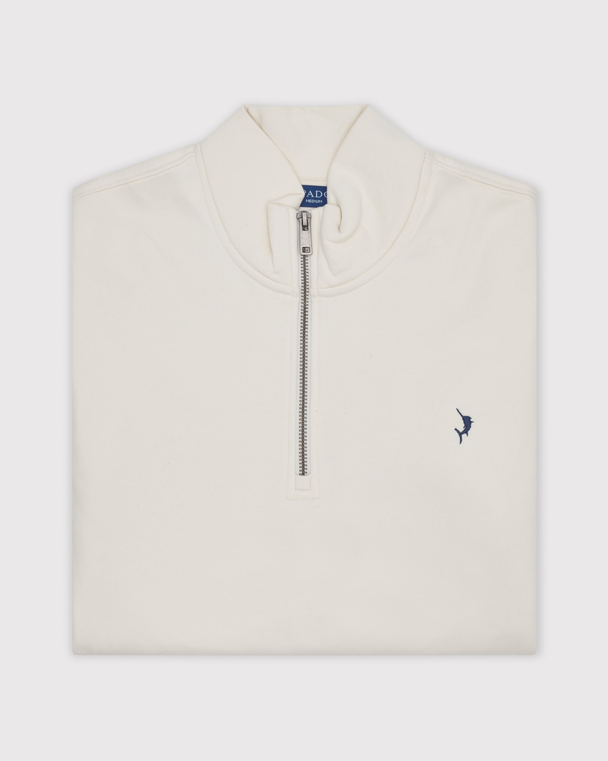 Quarter Zip Jumper - Ecru