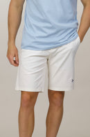 Organic Cotton Chino Shorts - Ecru