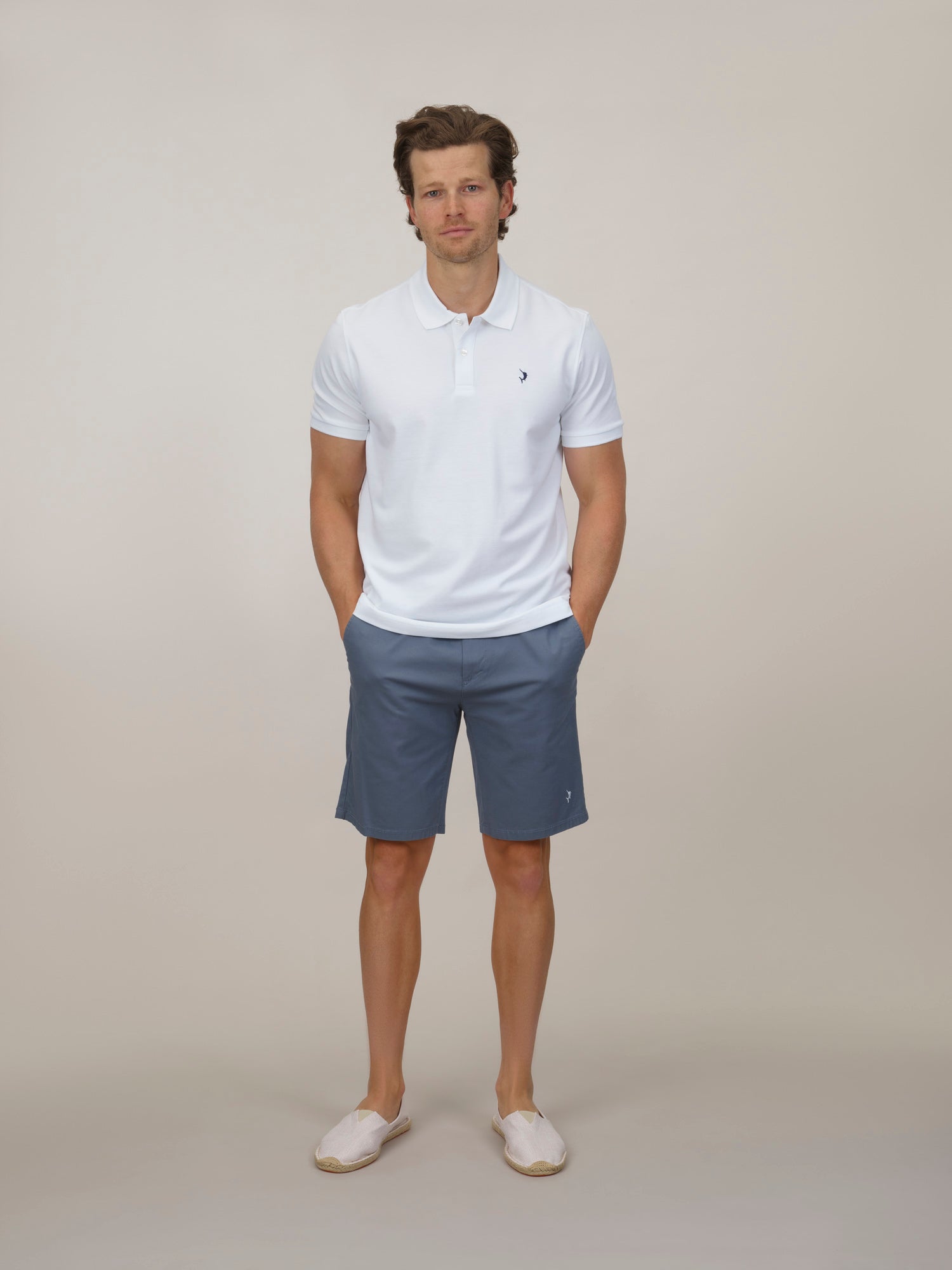 Espadon Original Organic Cotton Polo - White