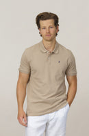 Espadon Original Organic Cotton Polo - Sand