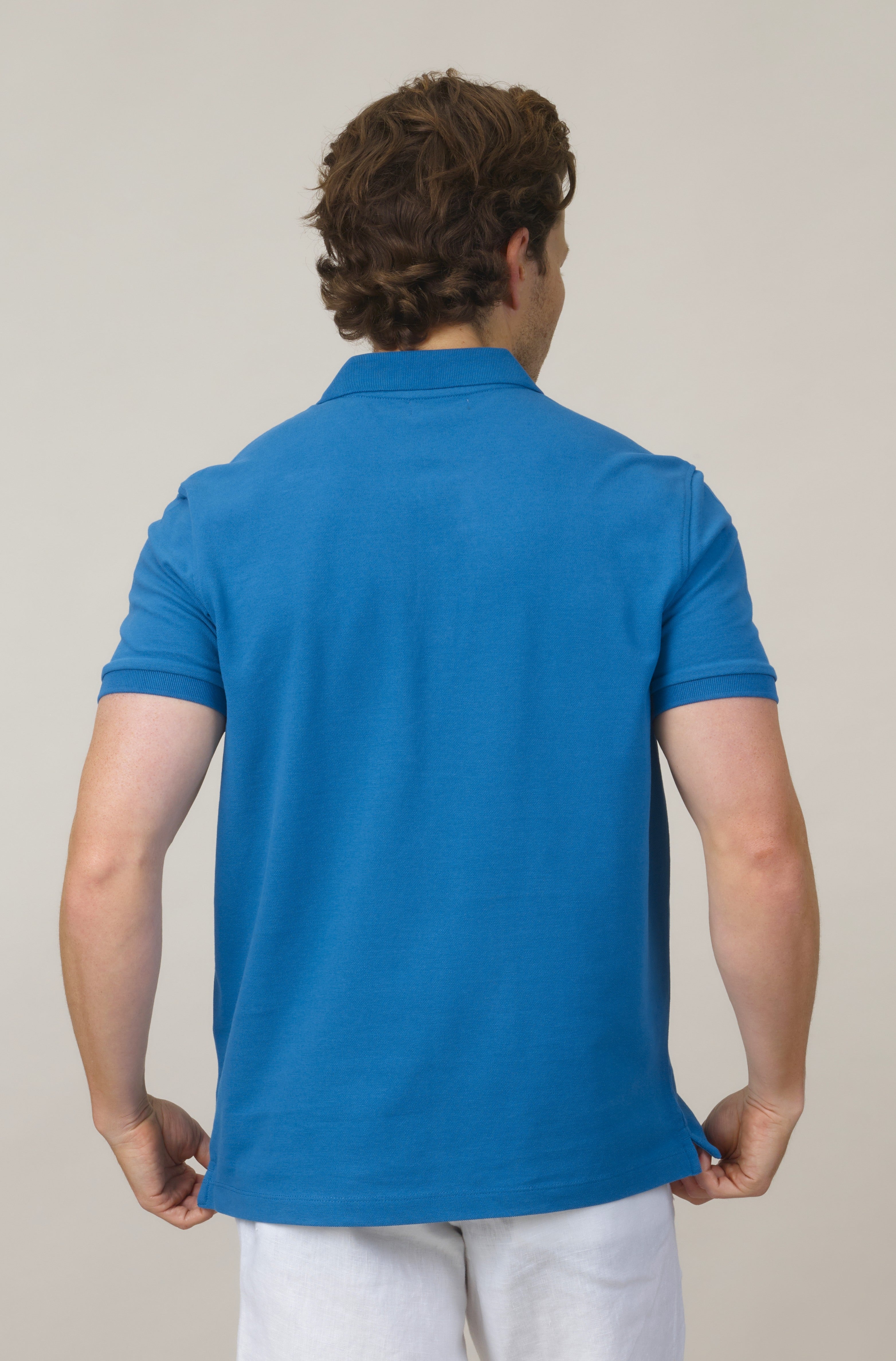 Espadon Original Organic Cotton Polo - Marine