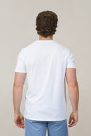 Organic Cotton Logo Print T-Shirt - White