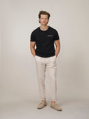 Organic Cotton Logo Print T-Shirt - Black