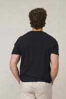 Organic Cotton Logo Print T-Shirt - Black