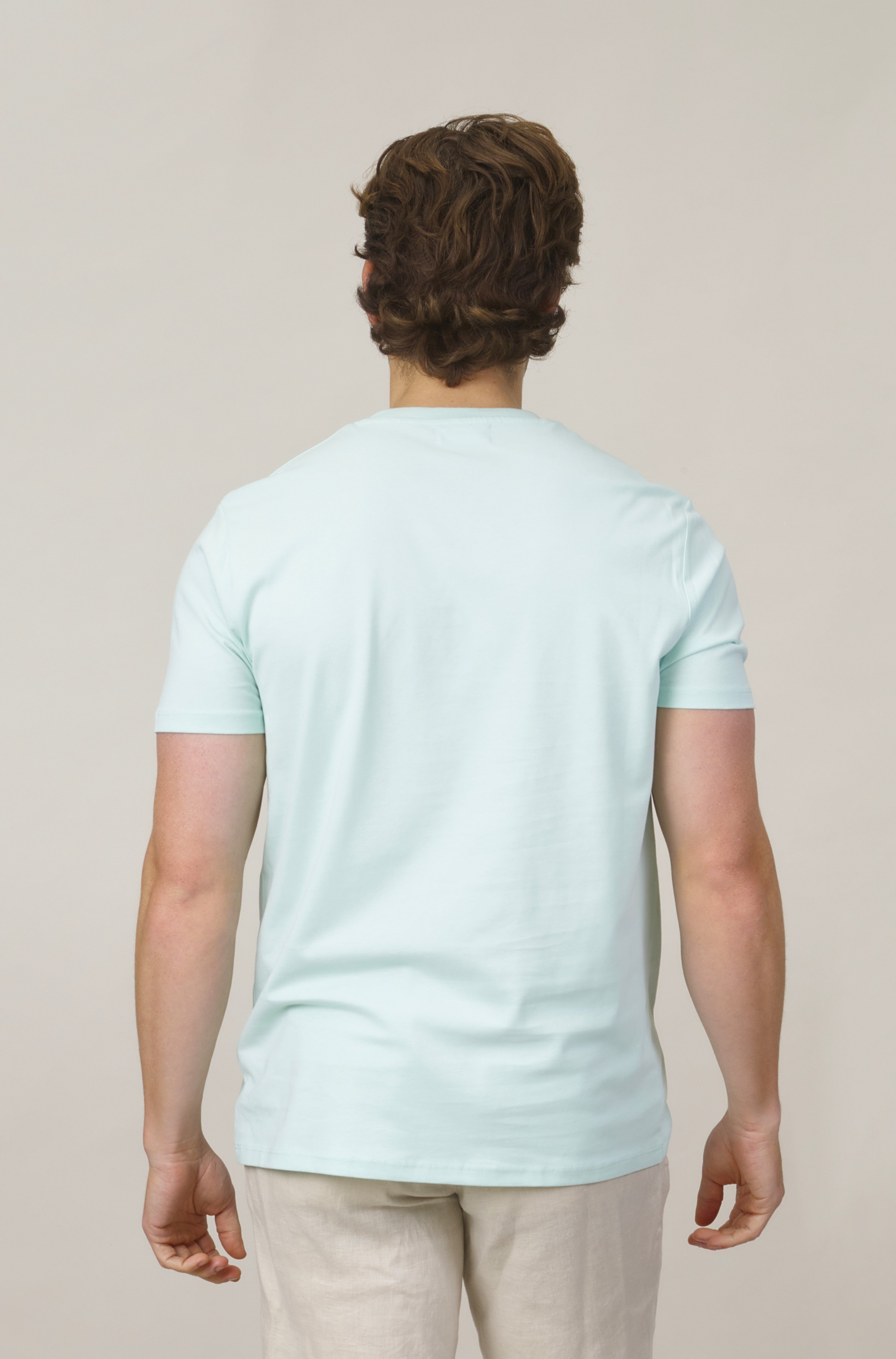Organic Cotton Logo Print T-Shirt - Mint