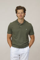 Espadon Original Organic Cotton Polo - Olive