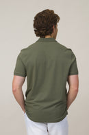 Espadon Original Organic Cotton Polo - Olive