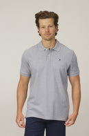 Espadon Original Organic Cotton Polo - Grey