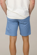 Organic Cotton Chino Shorts - Sky Blue