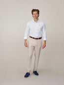Espadon Cotton Jersey Shirt - White