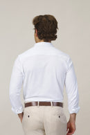 Espadon Cotton Jersey Shirt - White