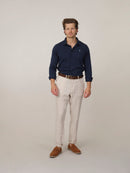 Espadon Cotton Jersey Shirt - Navy
