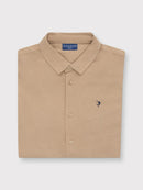 Espadon Cotton Jersey Shirt - Sand