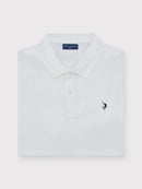 Espadon Original Organic Cotton Polo - White