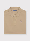 Espadon Original Organic Cotton Polo - Sand