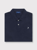 Espadon Original Organic Cotton Polo - Navy