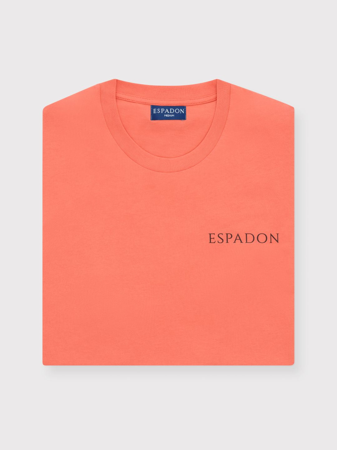 Organic Cotton Logo Print T-Shirt - Coral