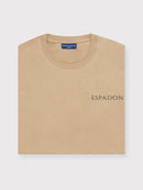 Organic Cotton Logo Print T-Shirt - Sand