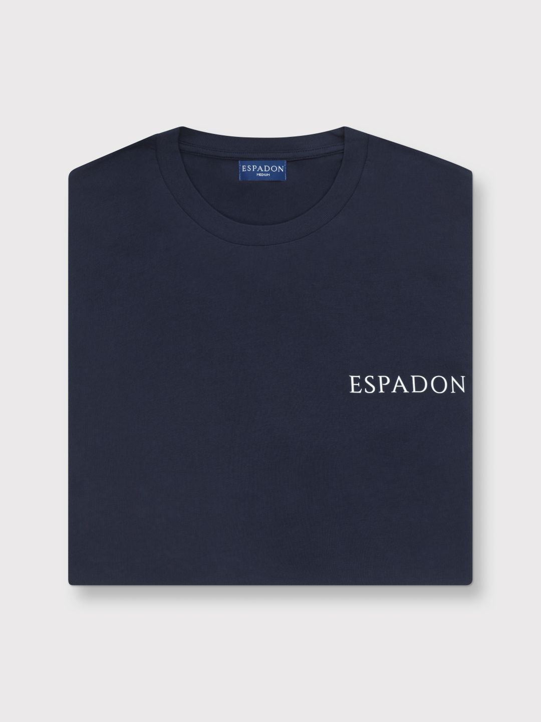 Organic Cotton Logo Print T-Shirt - Navy