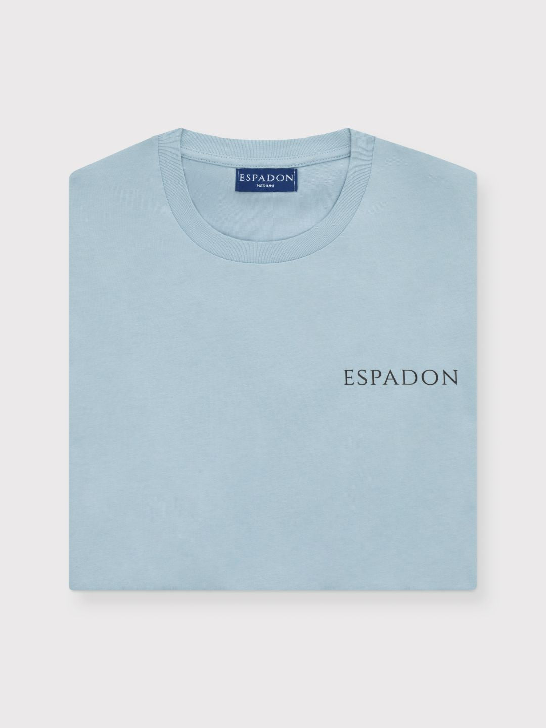 Organic Cotton Logo Print T-Shirt - Sky