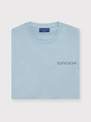 Organic Cotton Logo Print T-Shirt - Sky