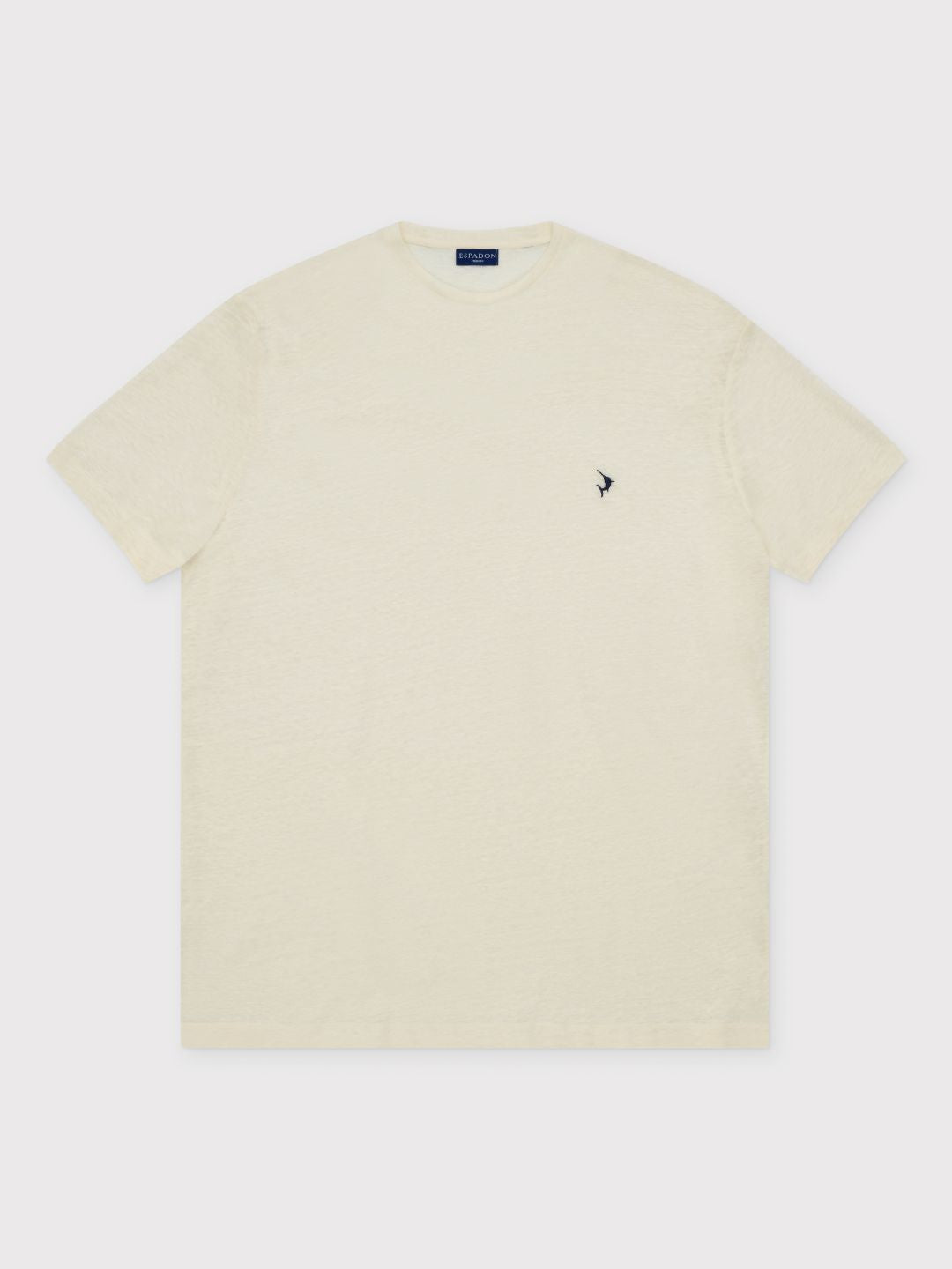Espadon Linen T-Shirt - Ecru