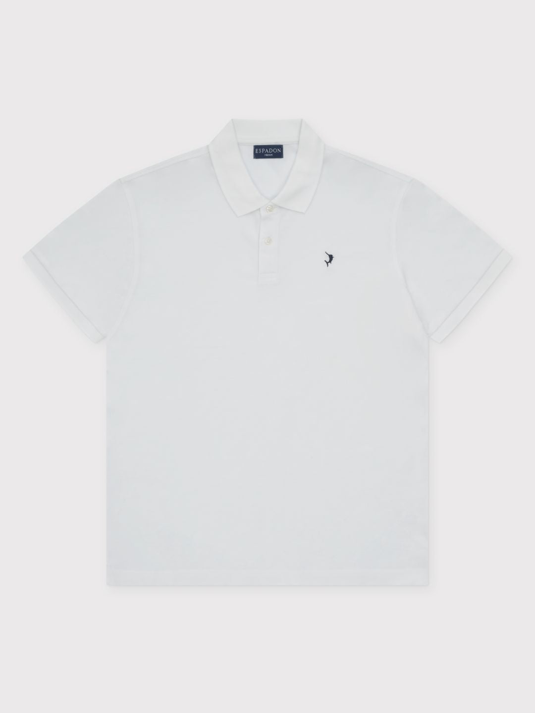 Espadon Original Organic Cotton Polo - White