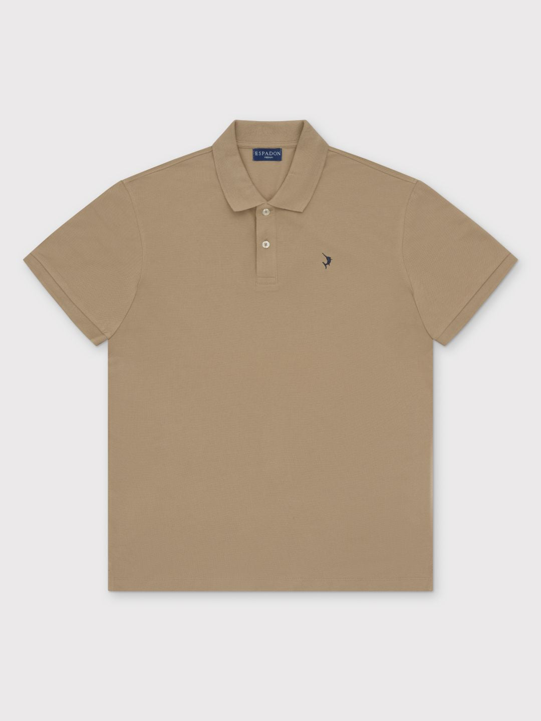Espadon Original Organic Cotton Polo - Sand