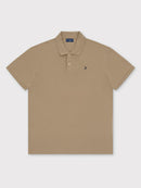 Espadon Original Organic Cotton Polo - Sand