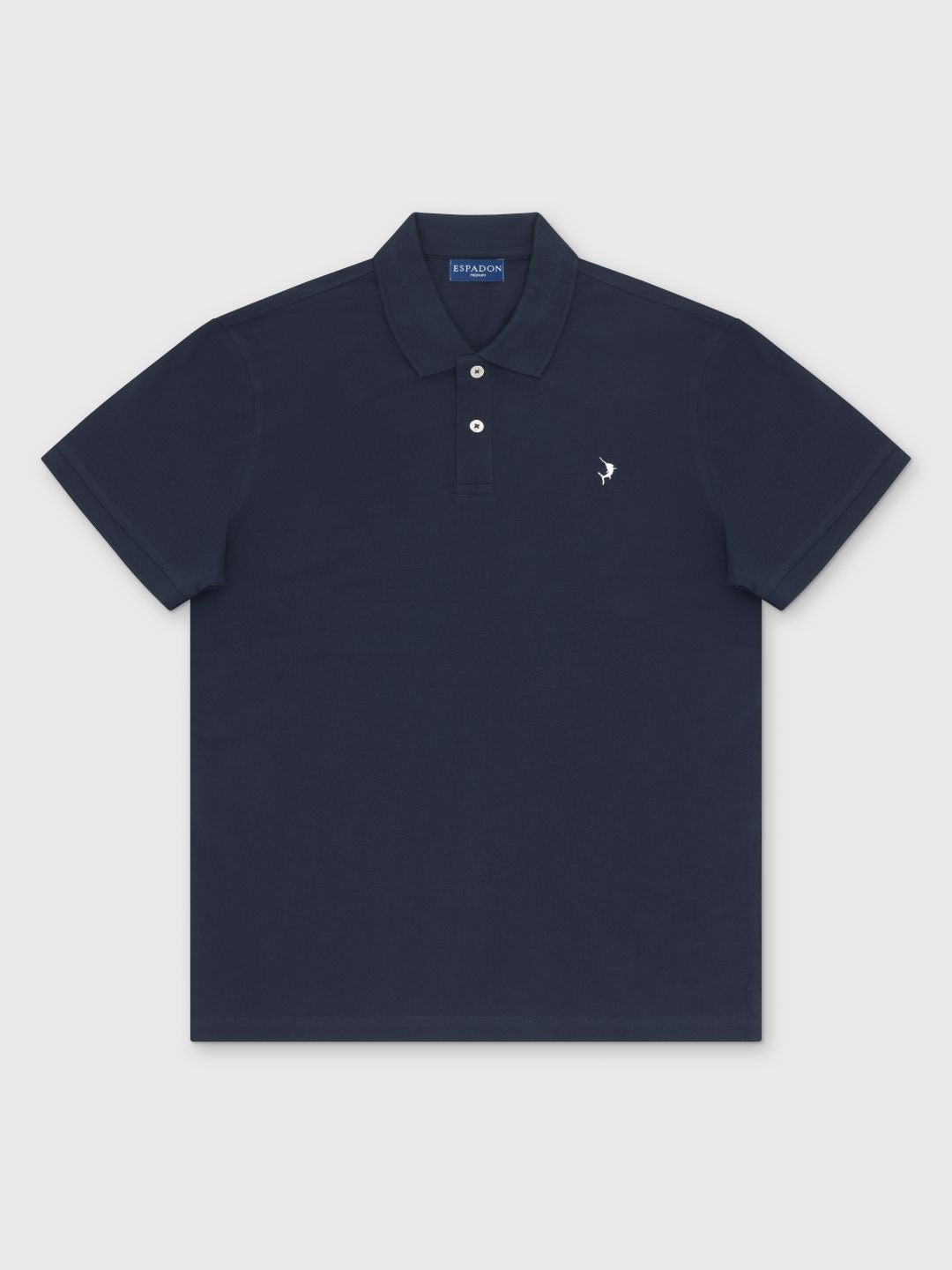 Espadon Original Organic Cotton Polo - Navy