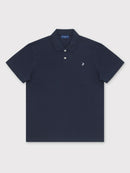 Espadon Original Organic Cotton Polo - Navy
