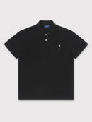 Espadon Original Organic Cotton Polo - Black