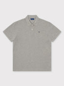 Espadon Original Organic Cotton Polo - Grey