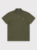 Espadon Original Organic Cotton Polo - Olive