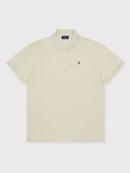 Espadon Original Organic Cotton Polo - Ecru