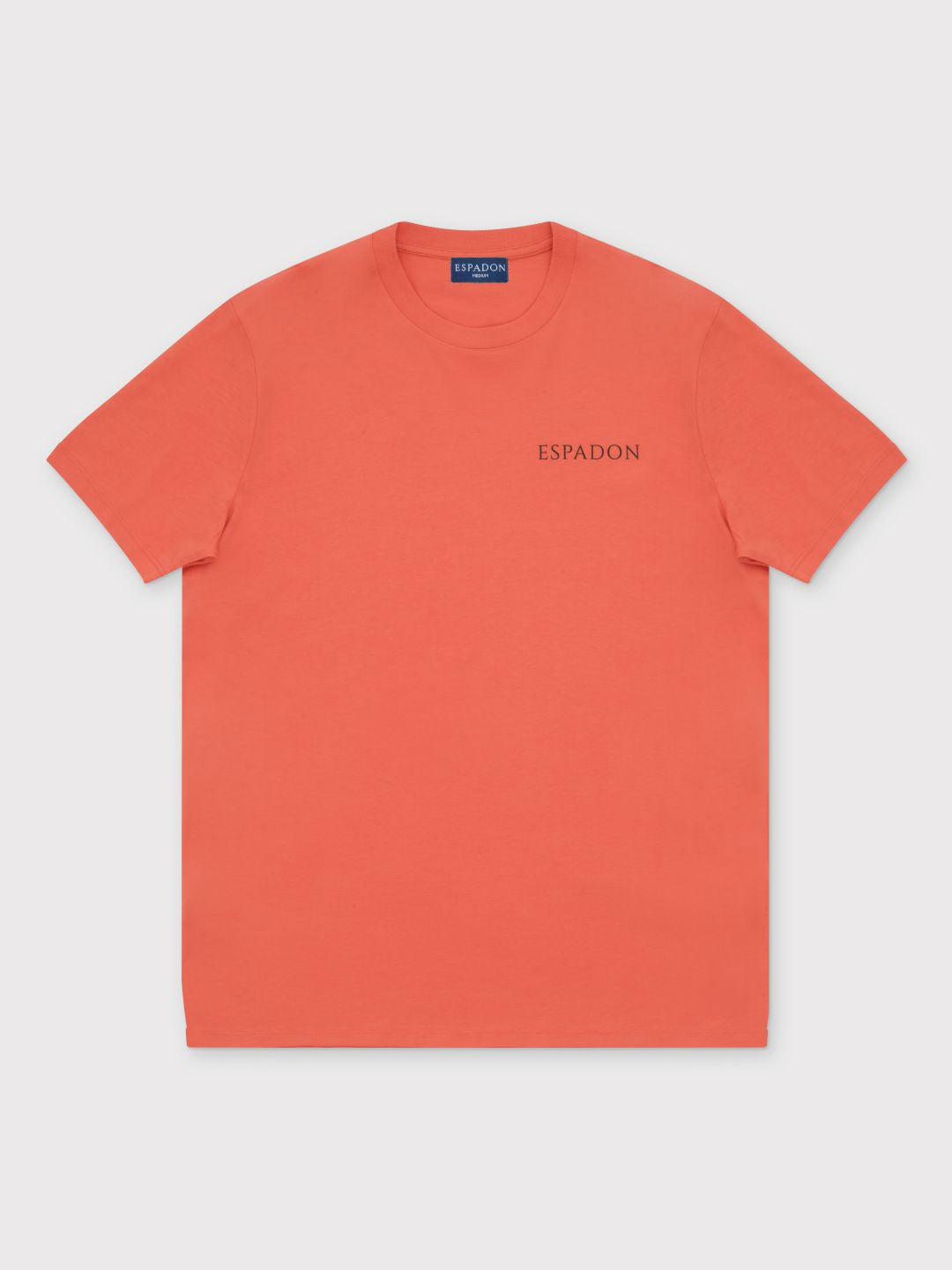 Organic Cotton Logo Print T-Shirt - Coral